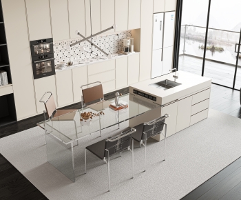 Modern Dining Table And Chairs-ID:225707051