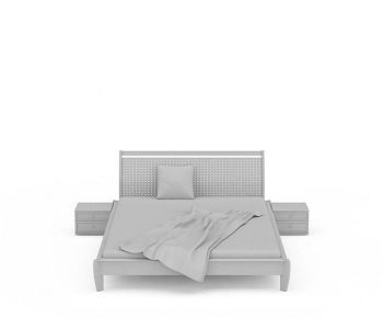 Modern Double Bed-ID:465558051