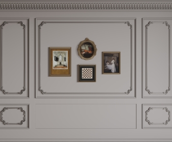 French Style TV Wall-ID:679729073