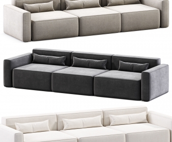Modern Three-seat Sofa-ID:154381047