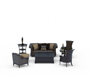 European Style Sofa Combination-ID:233735089