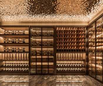 Modern Wine Cellar/Wine Tasting Room-ID:855928906