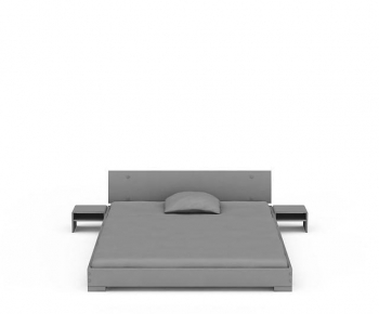 Modern Double Bed-ID:524866106