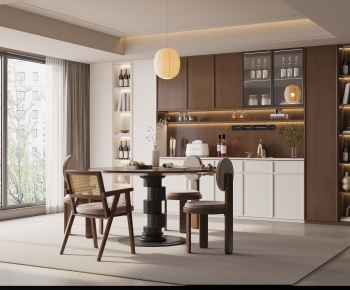 Modern Dining Room-ID:345020321