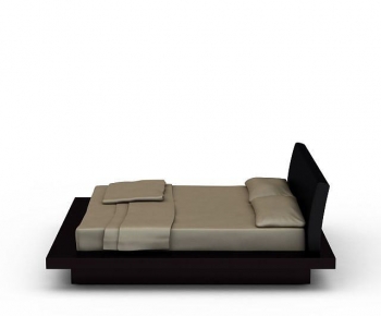 Modern Double Bed-ID:296987064