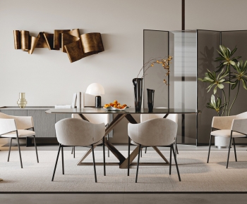 Modern Dining Room-ID:700797084