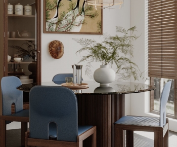 Modern Dining Table And Chairs-ID:957276112