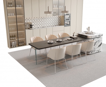 Modern Dining Table And Chairs-ID:102116114