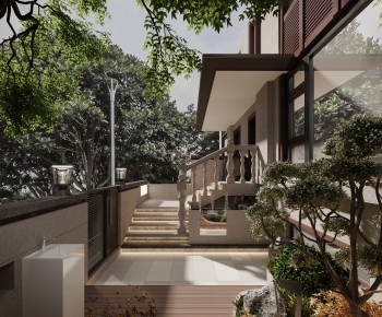 Modern Courtyard/landscape-ID:478339263