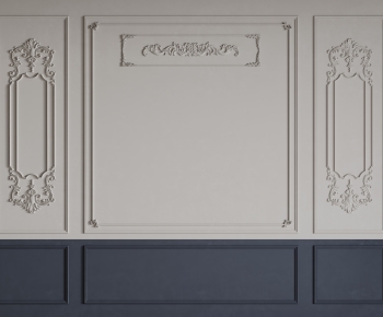 French Style TV Wall-ID:525121938