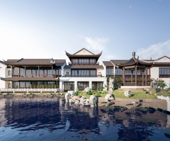 Chinese Style Residential Building-ID:812959734