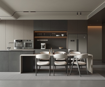 Modern Dining Room-ID:878456121