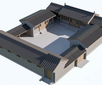 Chinese Style Residential Building-ID:602000007