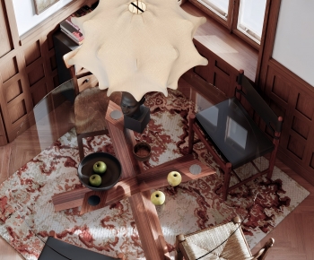 Modern Dining Table And Chairs-ID:471975099