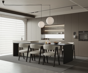 Modern Dining Room-ID:444650764