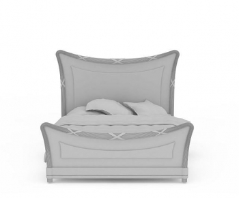 European Style Single Bed-ID:458420047