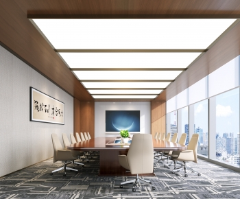 现代办公会议室-ID:891751054