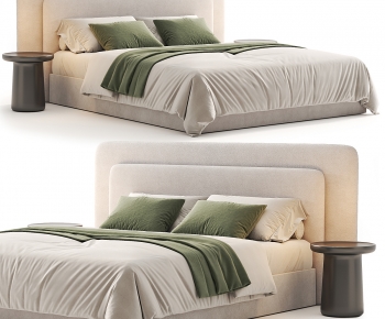 Modern Double Bed-ID:140636924