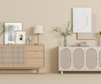 Nordic Style Side Cabinet-ID:581362017