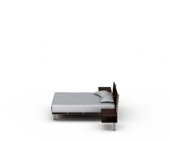 Modern Double Bed-ID:724472051