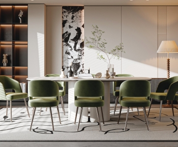 Modern Dining Table And Chairs-ID:656506064