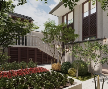 Modern Courtyard/landscape-ID:271142967