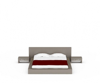 Modern Double Bed-ID:451865913