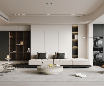 Modern A Living Room-ID:309845925