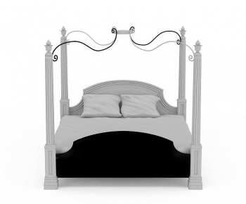 European Style Double Bed-ID:354147918