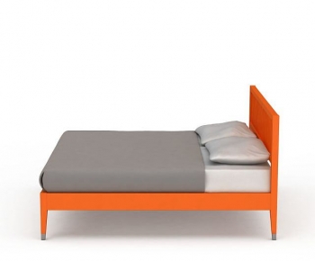Modern Double Bed-ID:736196047
