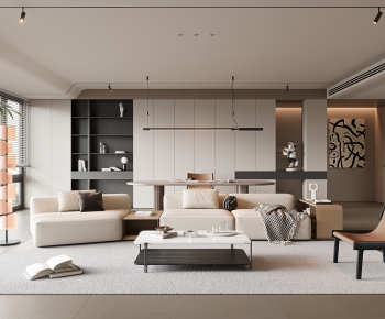 Modern A Living Room-ID:553715945