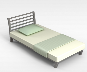 Modern Single Bed-ID:556559686