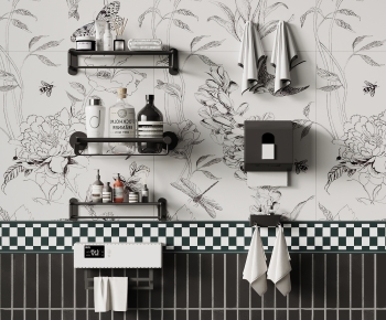 Modern Bathroom Rack-ID:101558924
