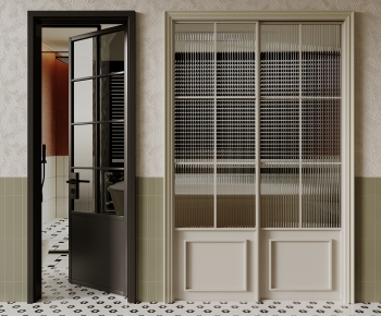 French Style Sliding Door-ID:832500934