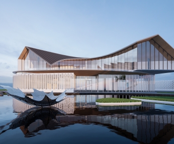 Modern Appearance Of Commercial Building-ID:790189032