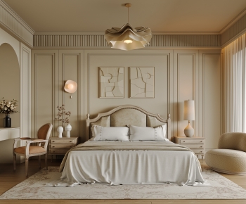French Style Bedroom-ID:862776994