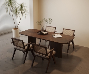Modern Dining Table And Chairs-ID:902309471
