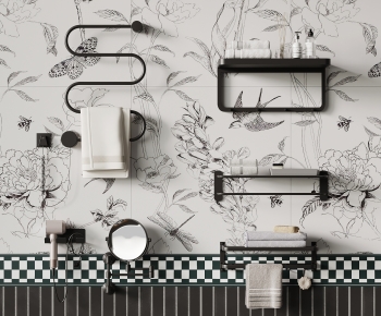 Modern Bathroom Rack-ID:720982071