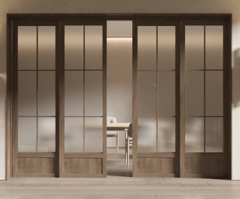 New Chinese Style Sliding Door-ID:890141019