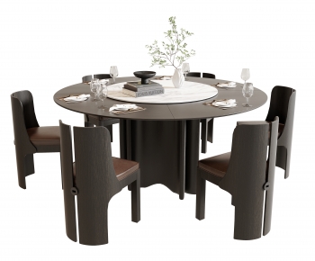 Modern Dining Table And Chairs-ID:378772028