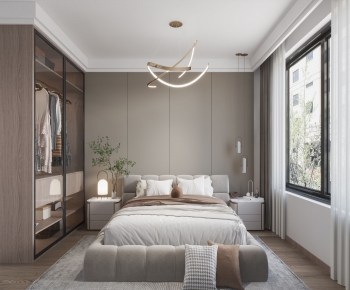 Modern Bedroom-ID:123205909