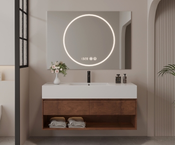 Modern Bathroom Cabinet-ID:545489898