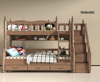 European Style Bunk Bed-ID:406558998