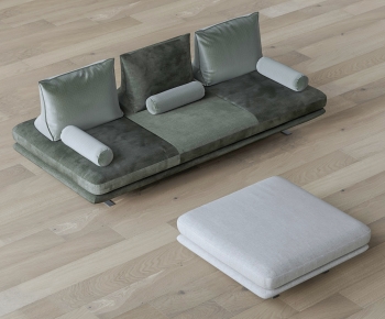Modern Three-seat Sofa-ID:204585088