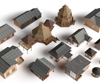 New Chinese Style Appearance Of Commercial Building-ID:281402112