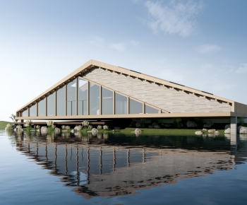 Modern Appearance Of Commercial Building-ID:928483012