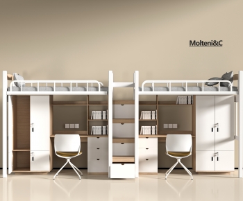 Modern Bunk Bed-ID:439197065
