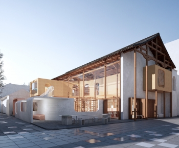 Modern Architecture Of Artistic Style-ID:139714966