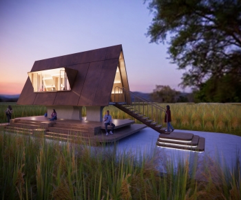 Modern Public Building-ID:315320017