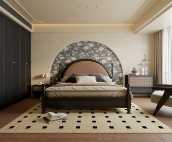 American Style Bedroom-ID:535651922